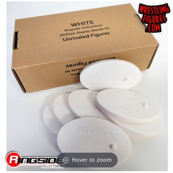 AEW Unrivaled 2 figure Set with 30 pack Display Stands - Picture 16 of 16